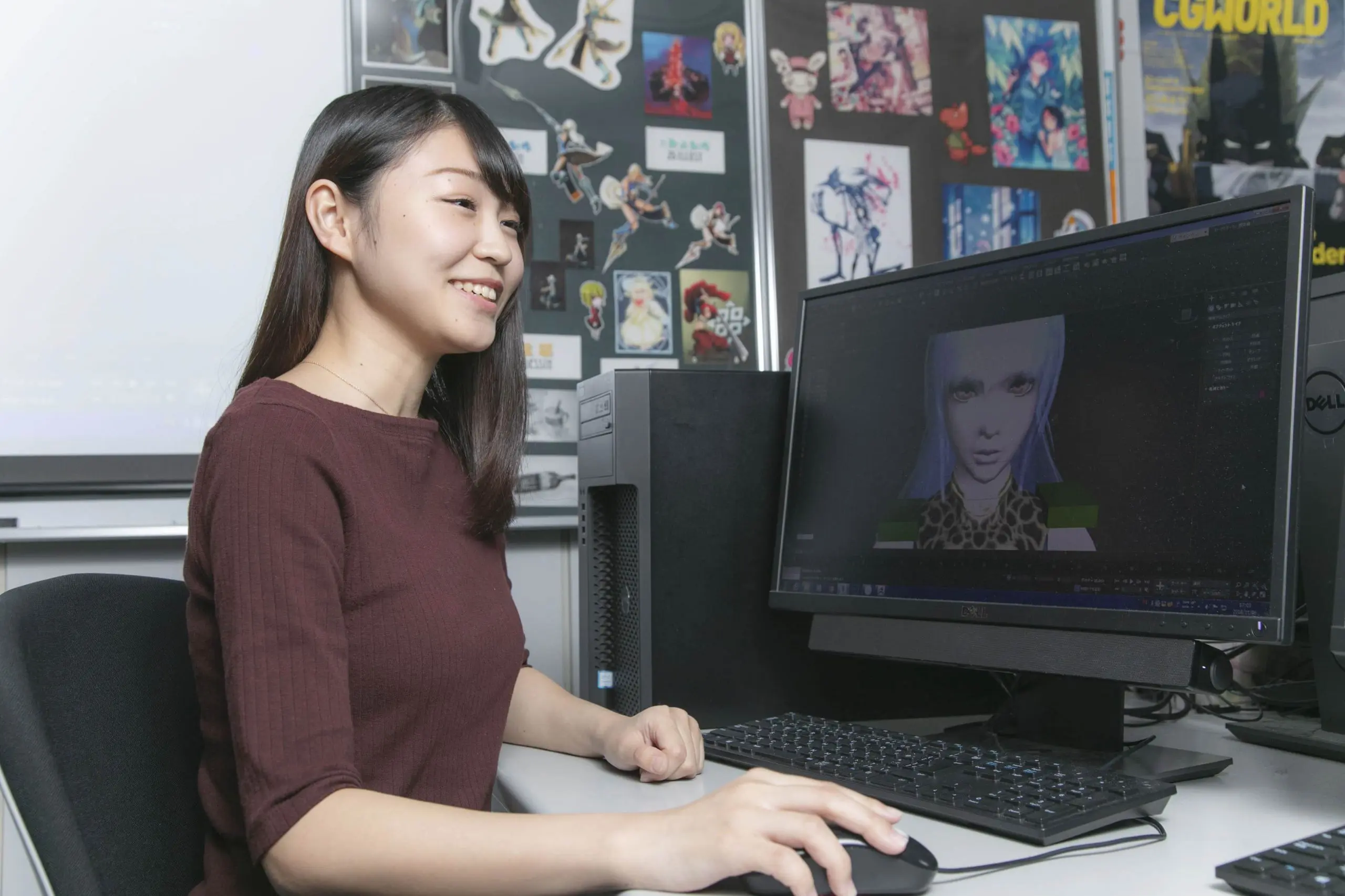 Cgアニメーターの仕事とは ゲーム アニメ3dcg学科 大阪アミューズメントメディア専門学校